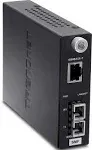 TRENDnet TFC-1000S20 1000Base-T to 1000Base-LX Single Mode Fiber