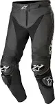 Alpinestars Track V2 Leather Pants (50, Black)