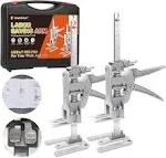 Navona Labor Saving Arm Jack 2pcs, 12in Multi-function Height Adjustme