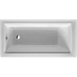 Duravit Architec Alcove Bathtub White Drain Left 60in x 30in 700356000000090