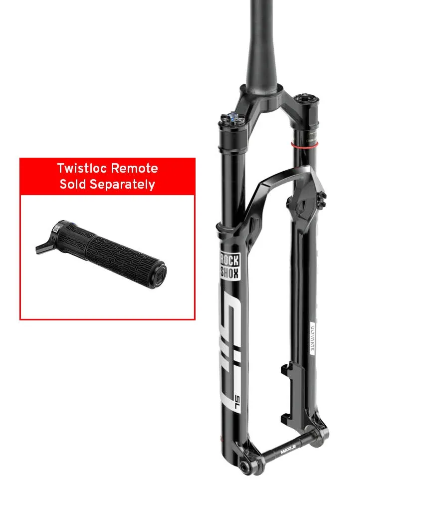 RockShox Sid Ultimate 3P 29-inch Fork - Remote Adjust - Black