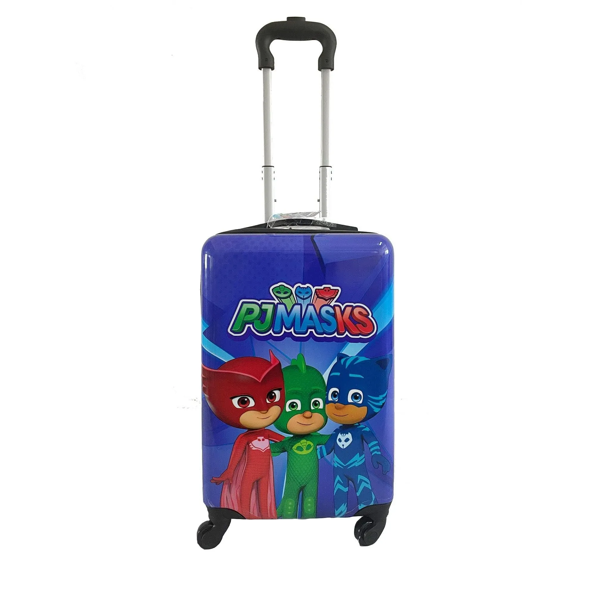 Fast Forward Pj Masks Kids Carry On Luggage 20" Hard-Side Rolling Suitcase with Wheels