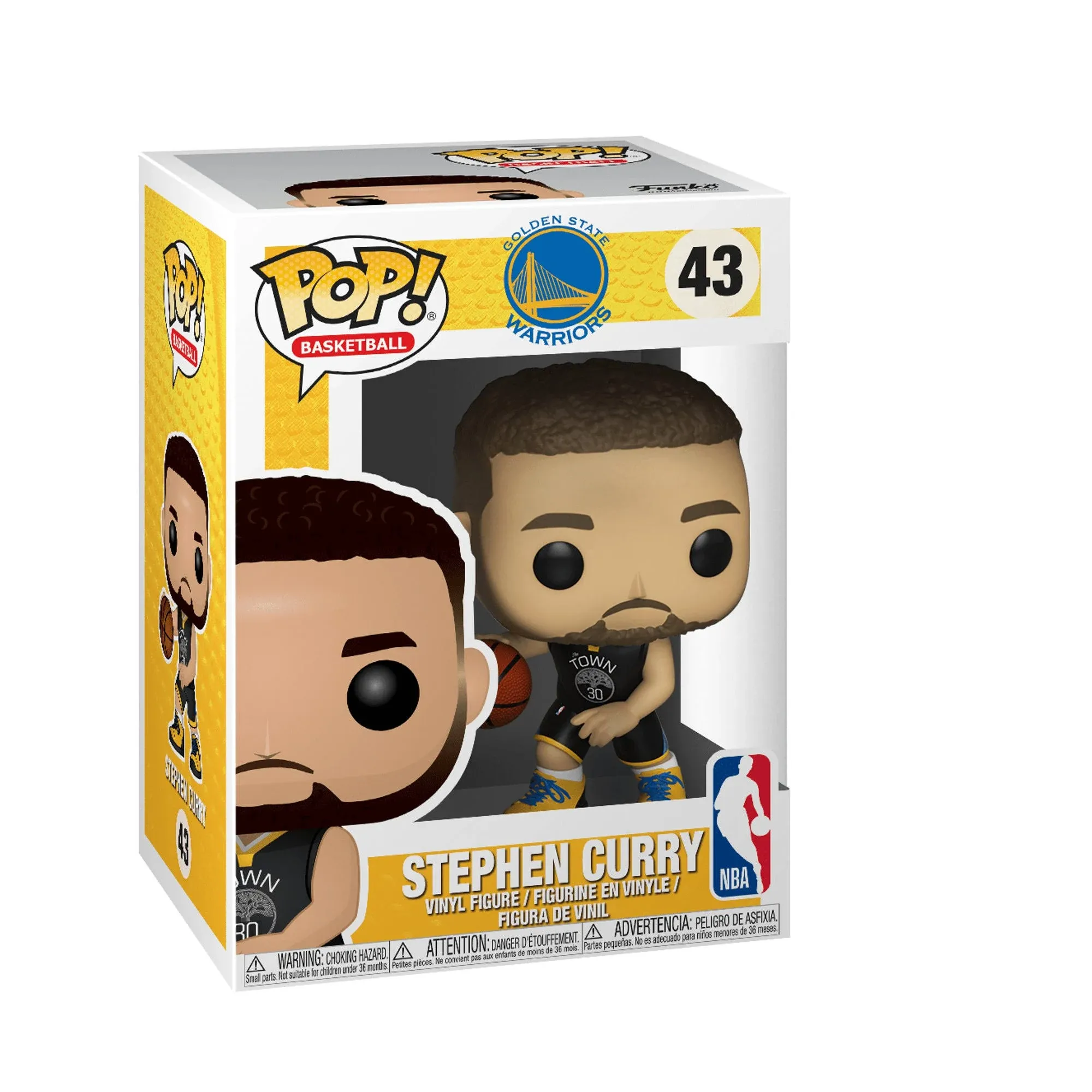 Funko Pop! NBA: Warriors - Stephen Curry