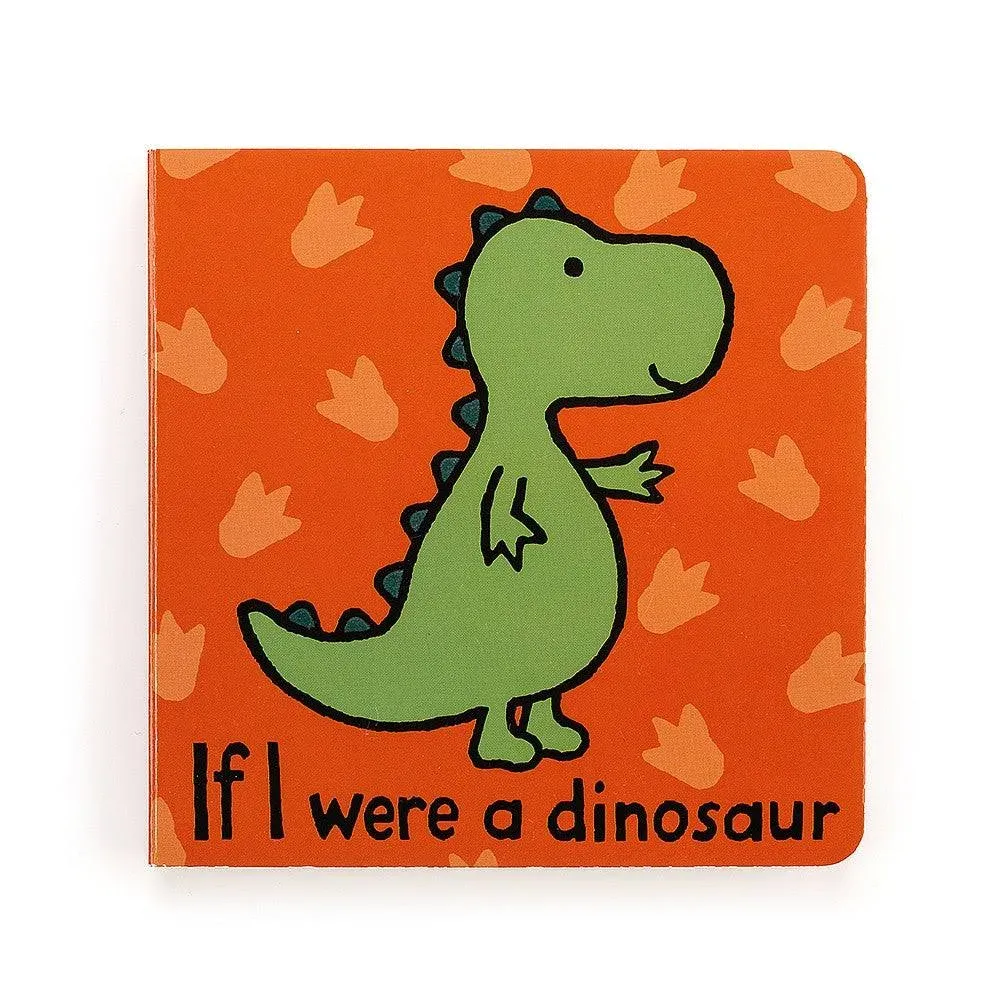 JellyCat If I Were A Dinosaur Book