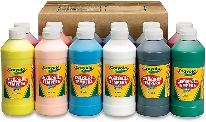 Crayola&reg; Artista II&reg; Washable Tempera - 16 Oz.