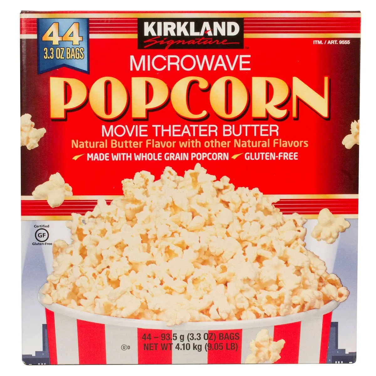 Kirkland Signature Microwave Popcorn, 3.3 oz, 44 Count Thank You