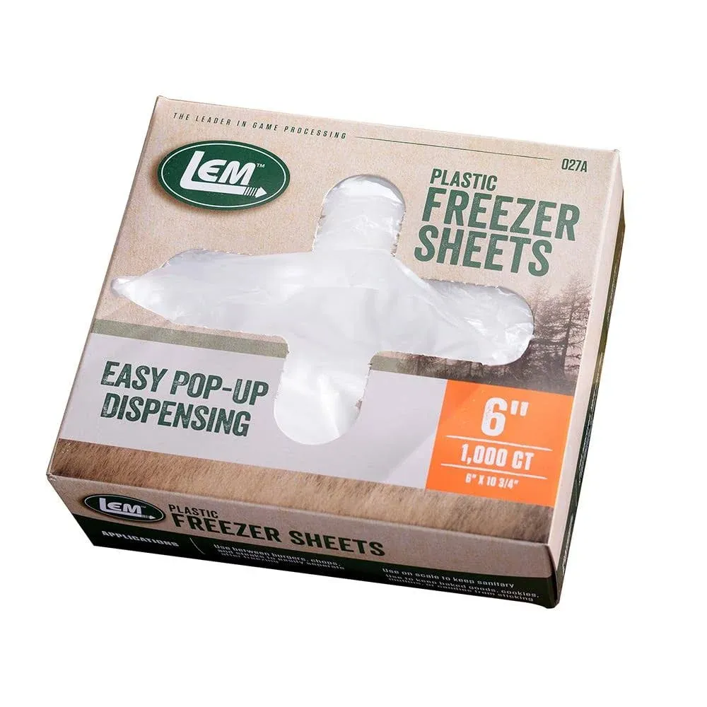 LEM Freezer Sheets - 6" x 10-3/4"