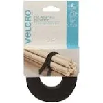 Velcro One-Wrap Roll Black 3/4" x 12'