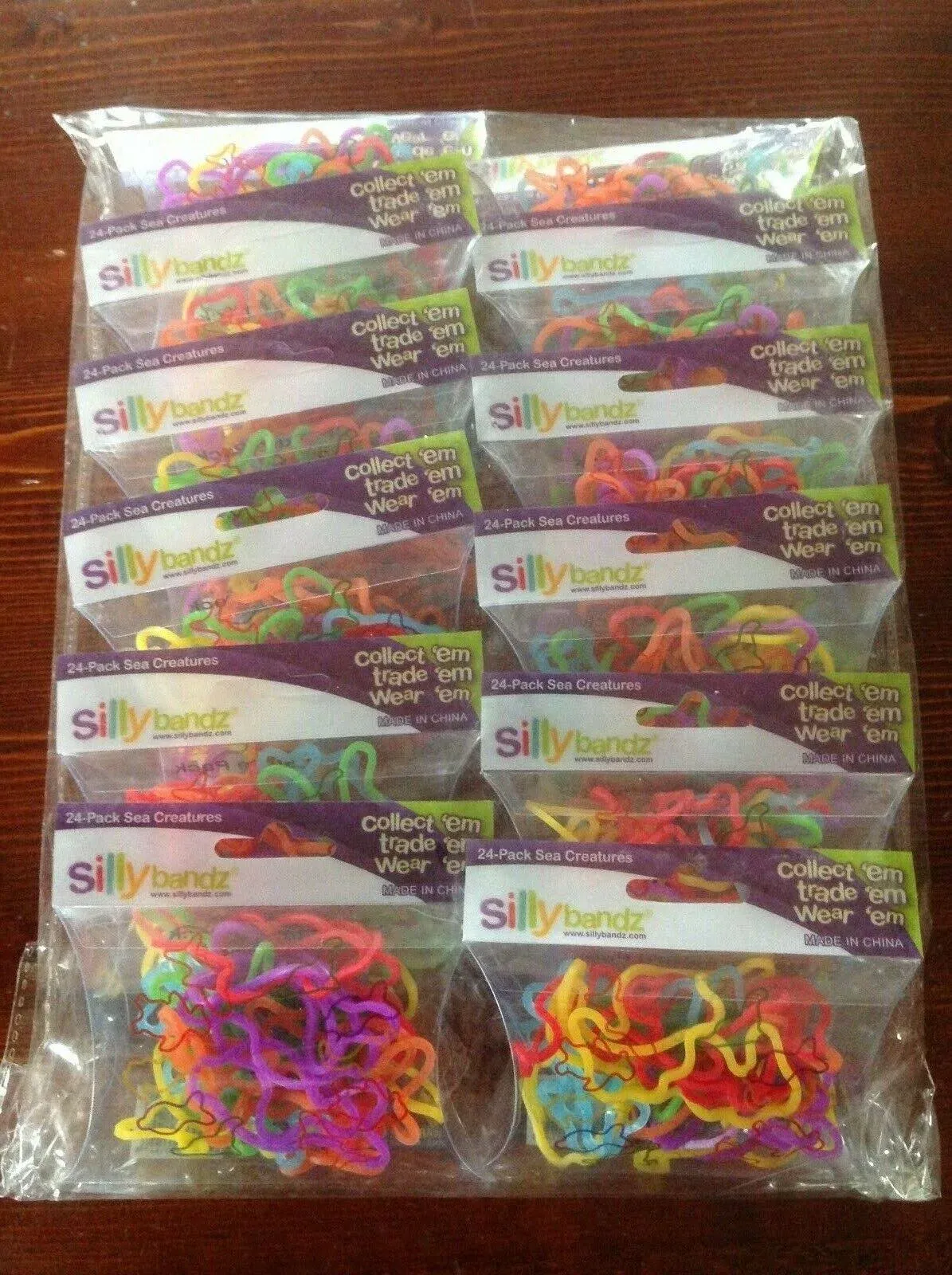 Silly Bandz Sea Creatures - 24 Pack