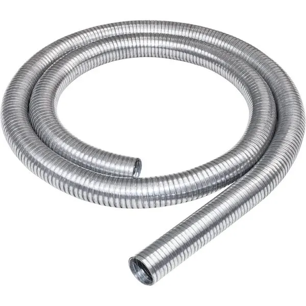 Fortluft Galvanized Exhaust Flex Tube 1.25"x72.00"/32x1830mm