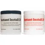 Epox-Sci Instant Install 29– Permanent Granite Tile Marble Quartz Corian Porcelain Stone Repair Epoxy 20 oz – Broken/Chips/Cracks – Reattaches/