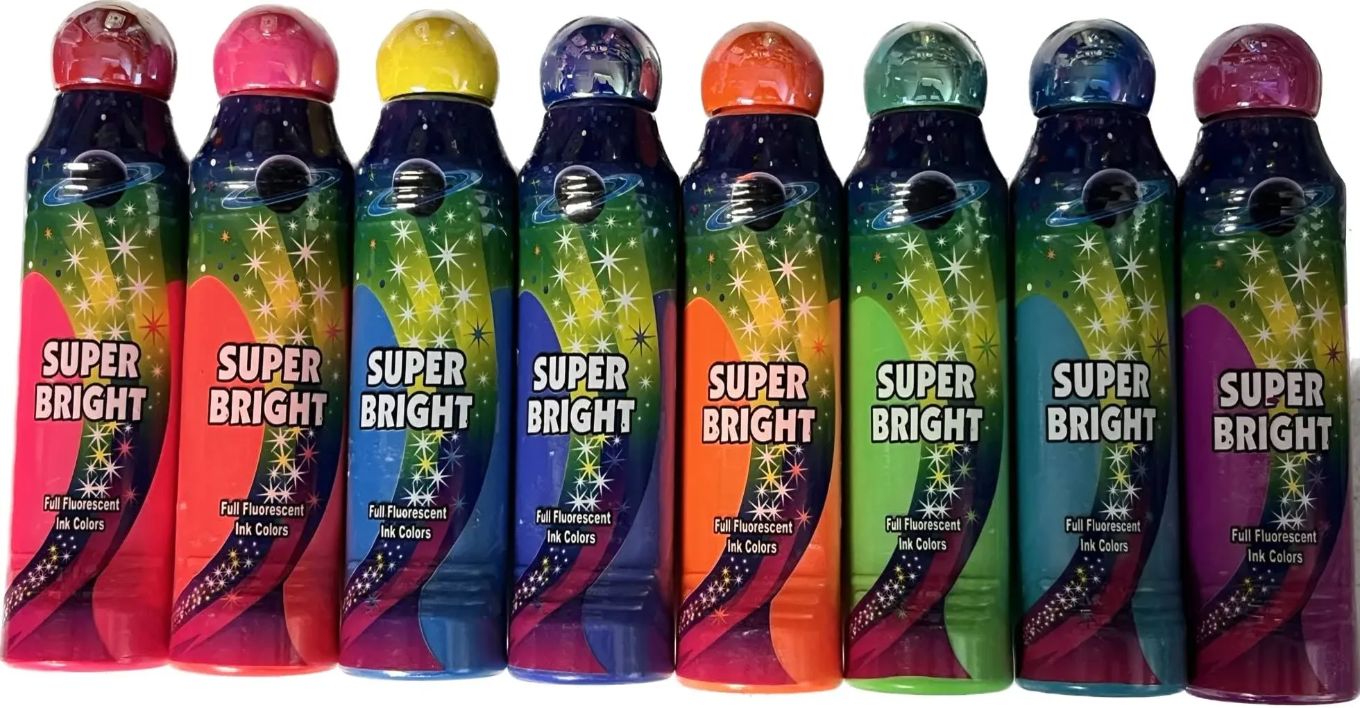 3oz Super Bright Bingo Dauber Full Set Eight Colors