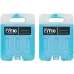 RTIC Ice Pack Refreezable and Reusable Cooler Ice Pack with Break-Resistant Design, Medium (2 Pack)