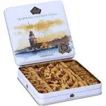 Cerez Pazari Baklava Pastry Gift Box Halal Snacks 1.32lbs ℮ Apprx.45-48 pcs | Turkish Dessert Ideal for Fathers Day Gift