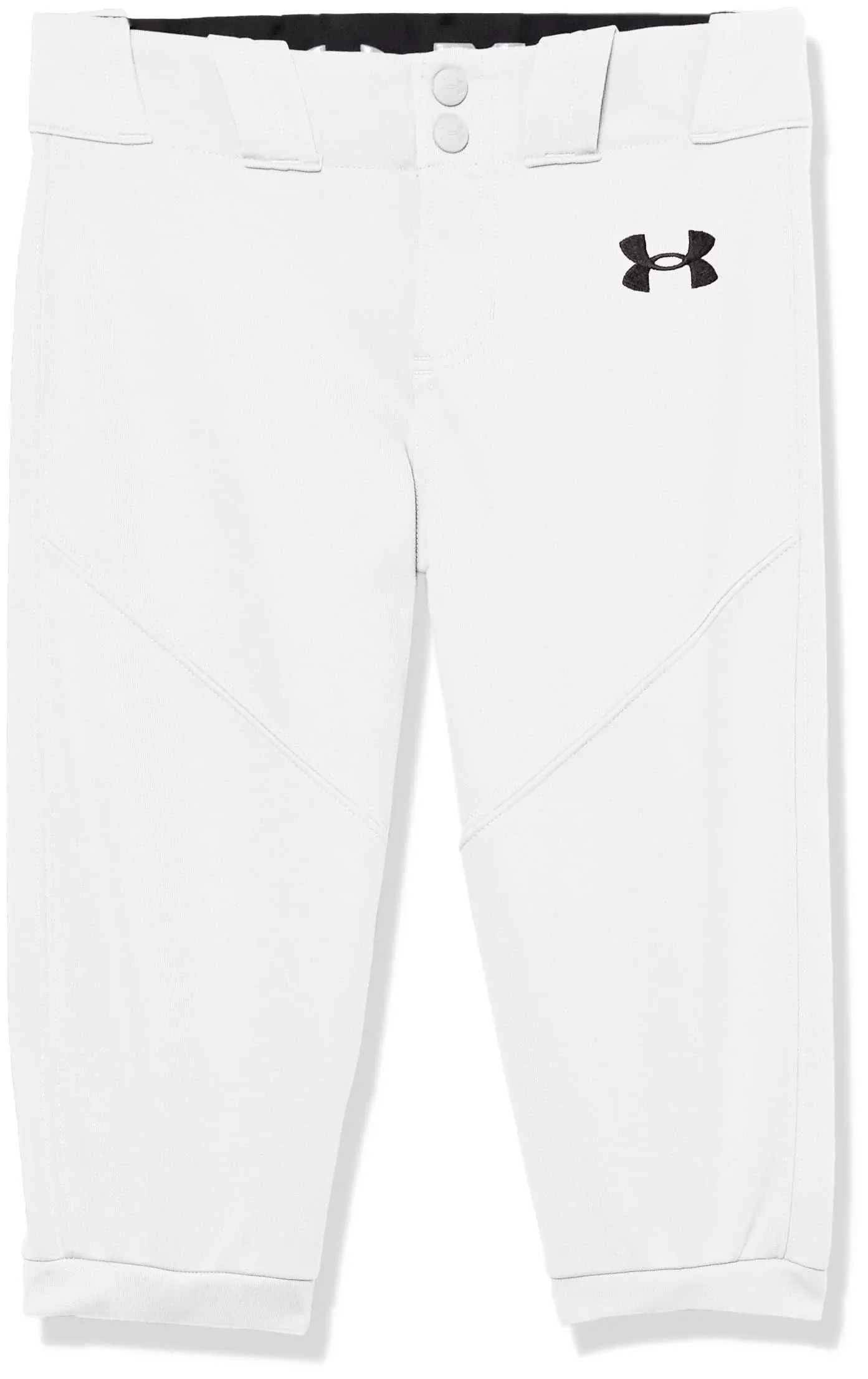 Under Armour Boys' Utility Knicker Baseball Pants, XS, White