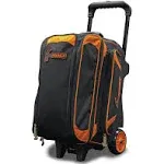 Hammer Premium Double Roller Bowling Bag - Black/Orange