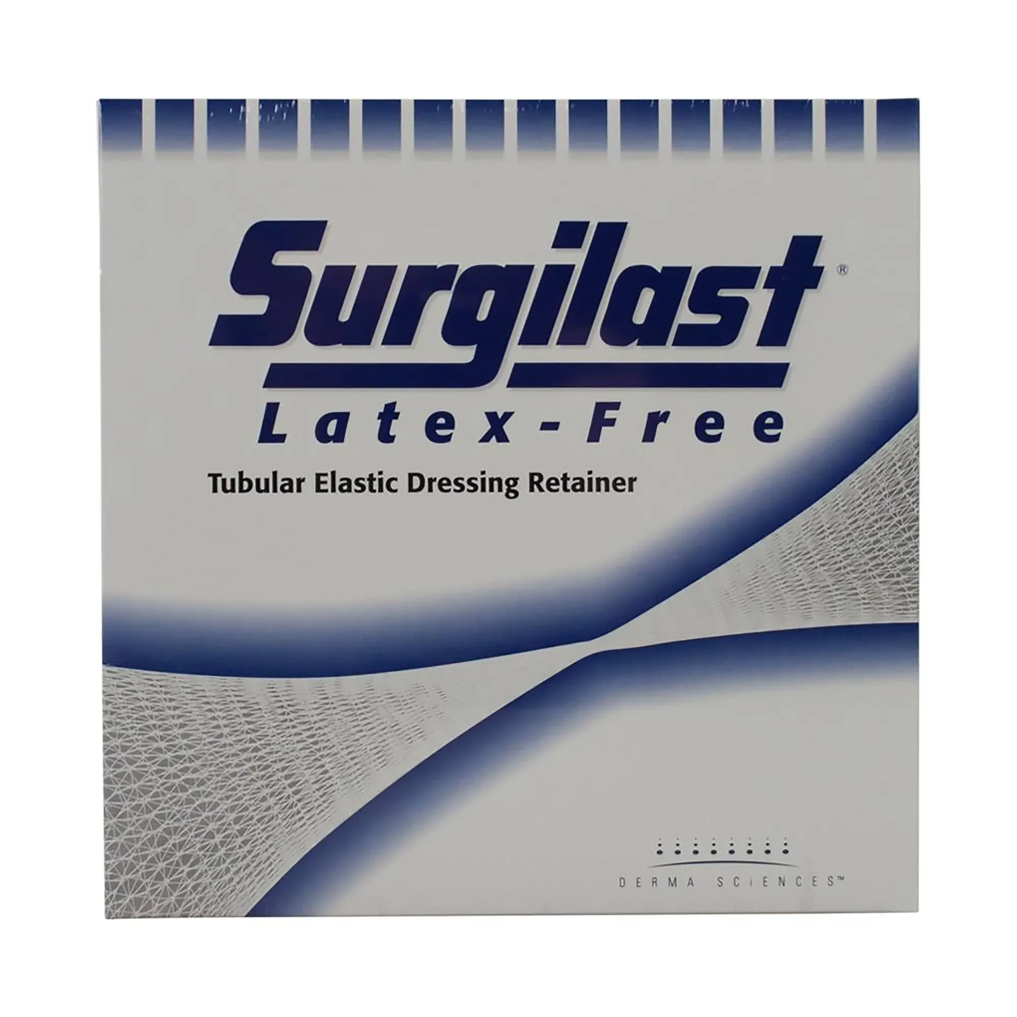 Gentell  GLLF2505 Elastic Net Retainer Dressing Surgilast Tubular Elastic 25 Yard Size 5 White Small Head / Shoulder / Thigh NonSterile