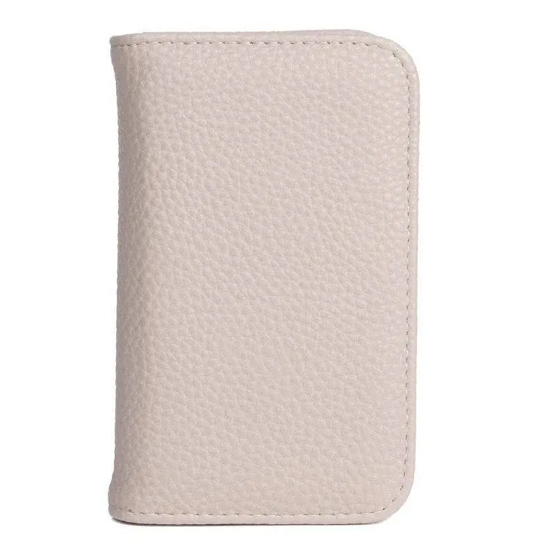 Julia Buxton Pik-Me-Up Snap Case RFID Wallet,White Pepper