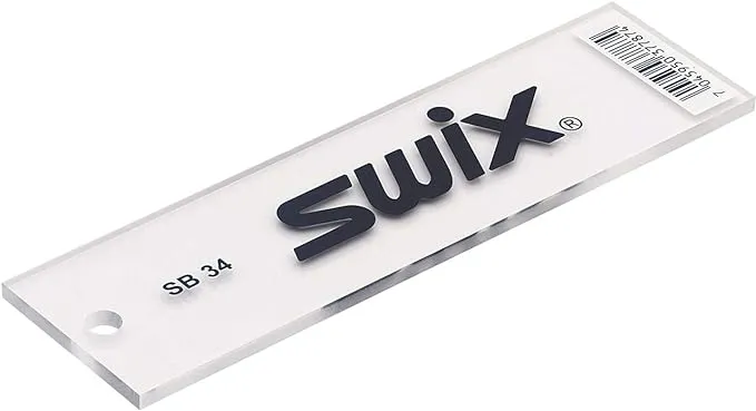 Swix Wax Scraper Snowboard and Wide Ski (4mm Thick)