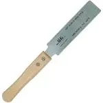 SUIZAN Japanese Pull Saw Flexible 6 Inch Ryoba Small Hand Saw Hardwood Softwood