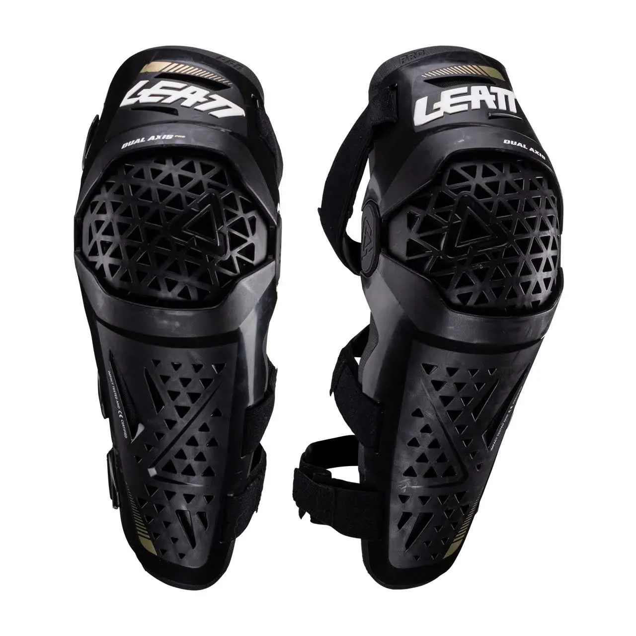 Leatt Knee & Shin Guard Dual Axis Pro Black S-M