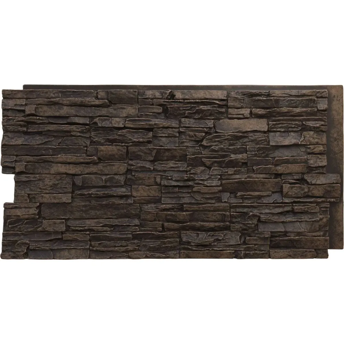 Canyon Ridge Stacked Stone, StoneWall Faux Stone Siding Panel