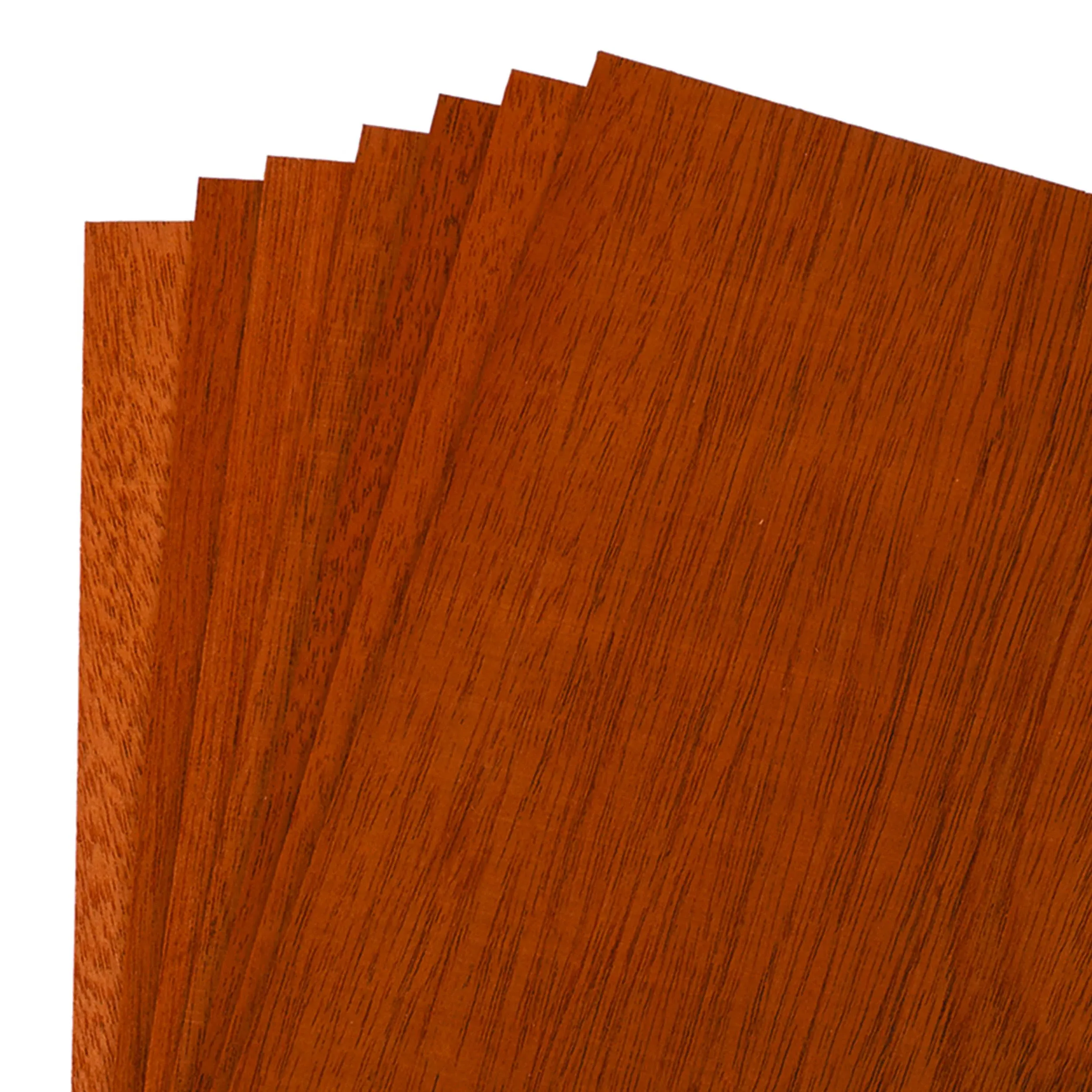 Sauers Mahogany Veneer, 8 inch x 8 inch, 7-Piece