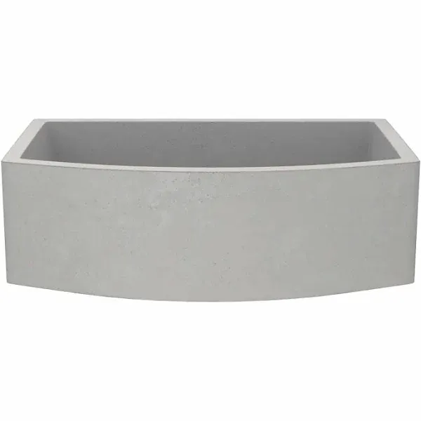 Native Trails NSKQ3320-A Farmhouse Quartet Kitchen Sink, Ash