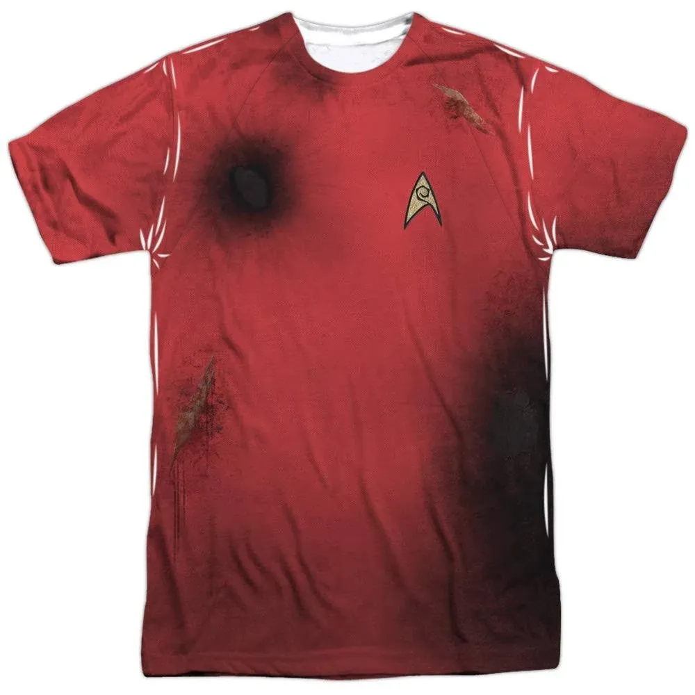 Star Trek - Mens Tos Dead Red (Front/Back Print) T-Shirt