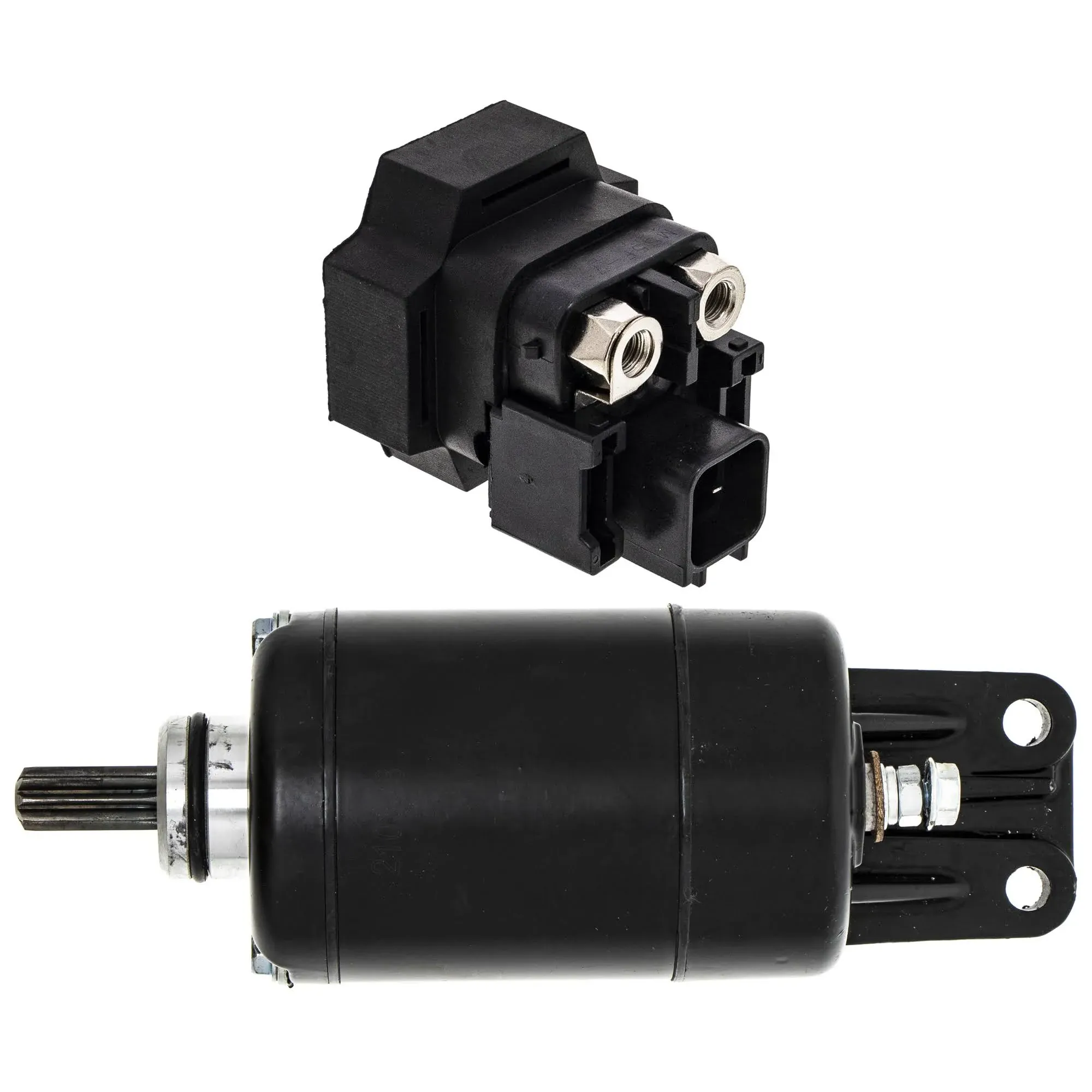 Niche Starter Motor Solenoid Kit for Yamaha Wave Runner VX Cruiser V1 EX Sport EXR 6EY-81800-00-00 Watercraft