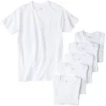 Hanes® Men&#039;s Tagless Crew Neck Undershirt 6-Pack