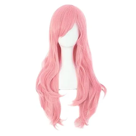 MapofBeauty 28" 70cm Long Curly Hair Ends Costume Cosplay