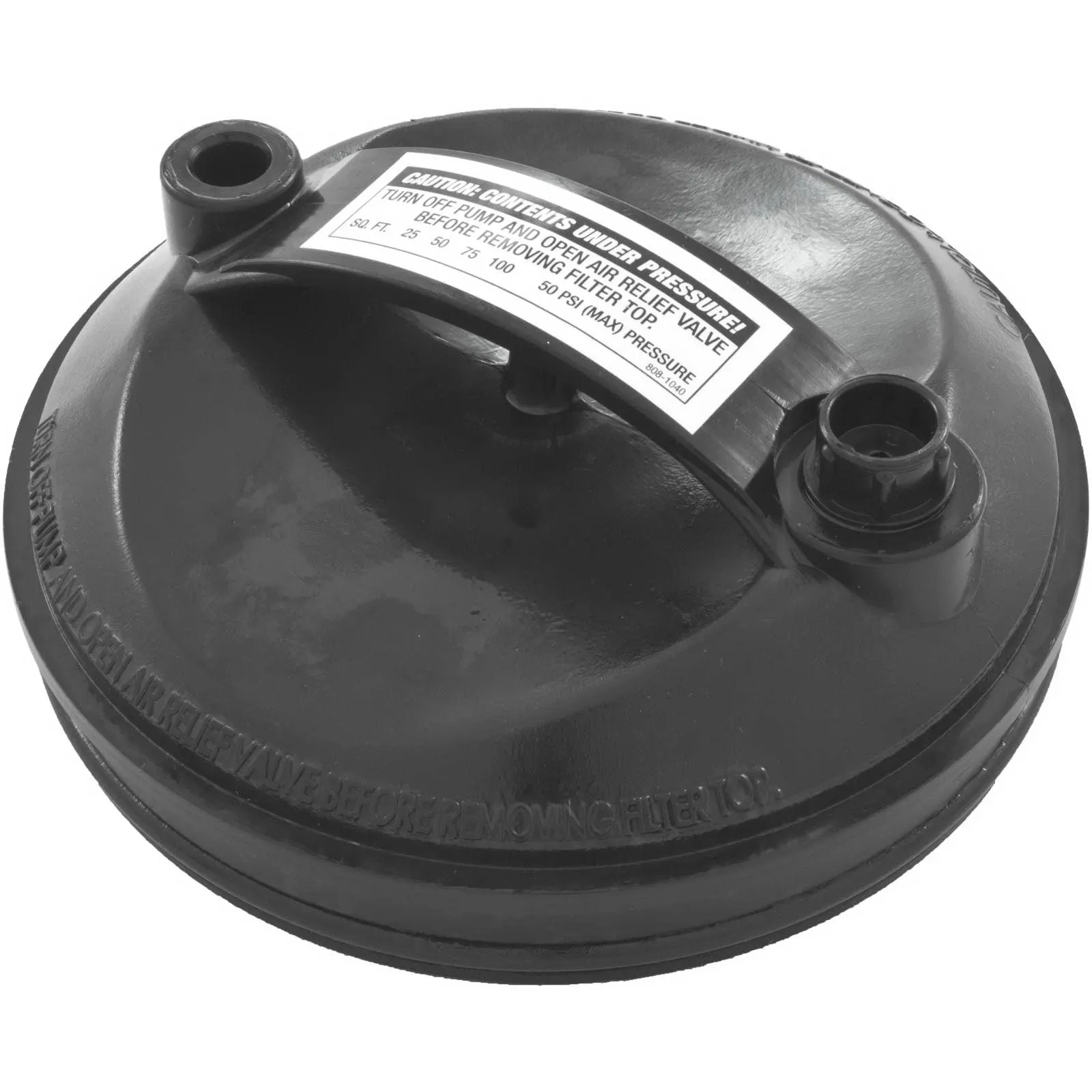 Waterway Plastics 550-5100 T/L Filter Lid w/Plug & O-Rings