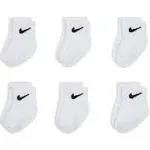 Nike 6-12 Month 6-Pack Logo Infant Crew Socks