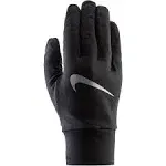 Nike Dry Element Running Gloves, Men's Black/Silver