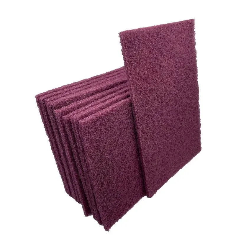 VSM Abrasive Hand Pad 6" x 9" Fine Grade Maroon