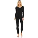 Thermajane Long Johns Thermal Underwear for Women Fleece Lined Base Layer Pajama ...