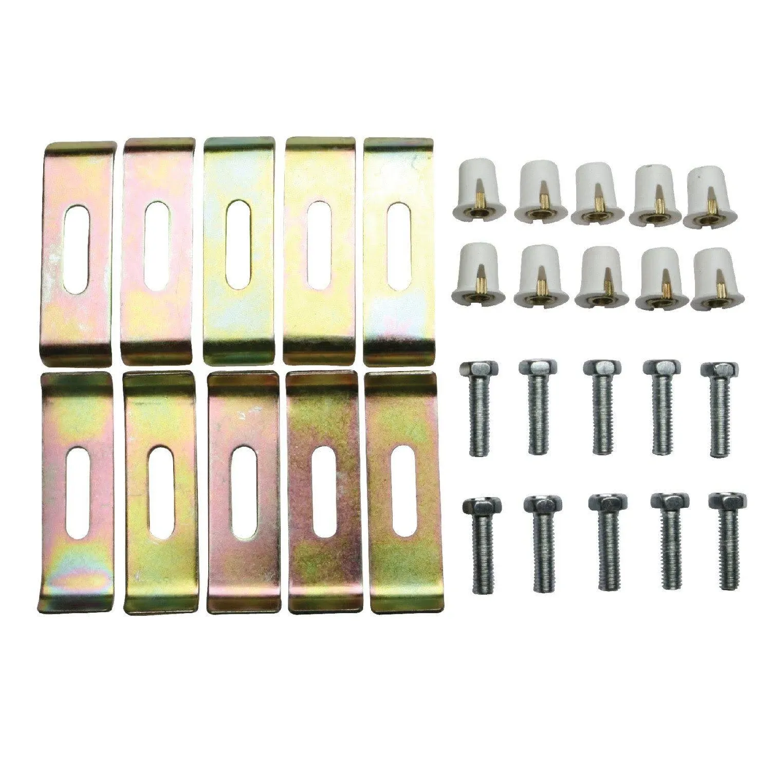 Kingston Brass KUHDWR10 10 Pieces Undermount Clip for Stainless Steel Sink - Traditional - Kitchen Sink Accessories - by Buildcom | Houzz