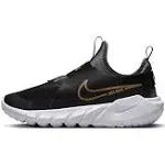 Nike Boys Flex Runner 2 - Running Shoes Black/Gold Size 07.0