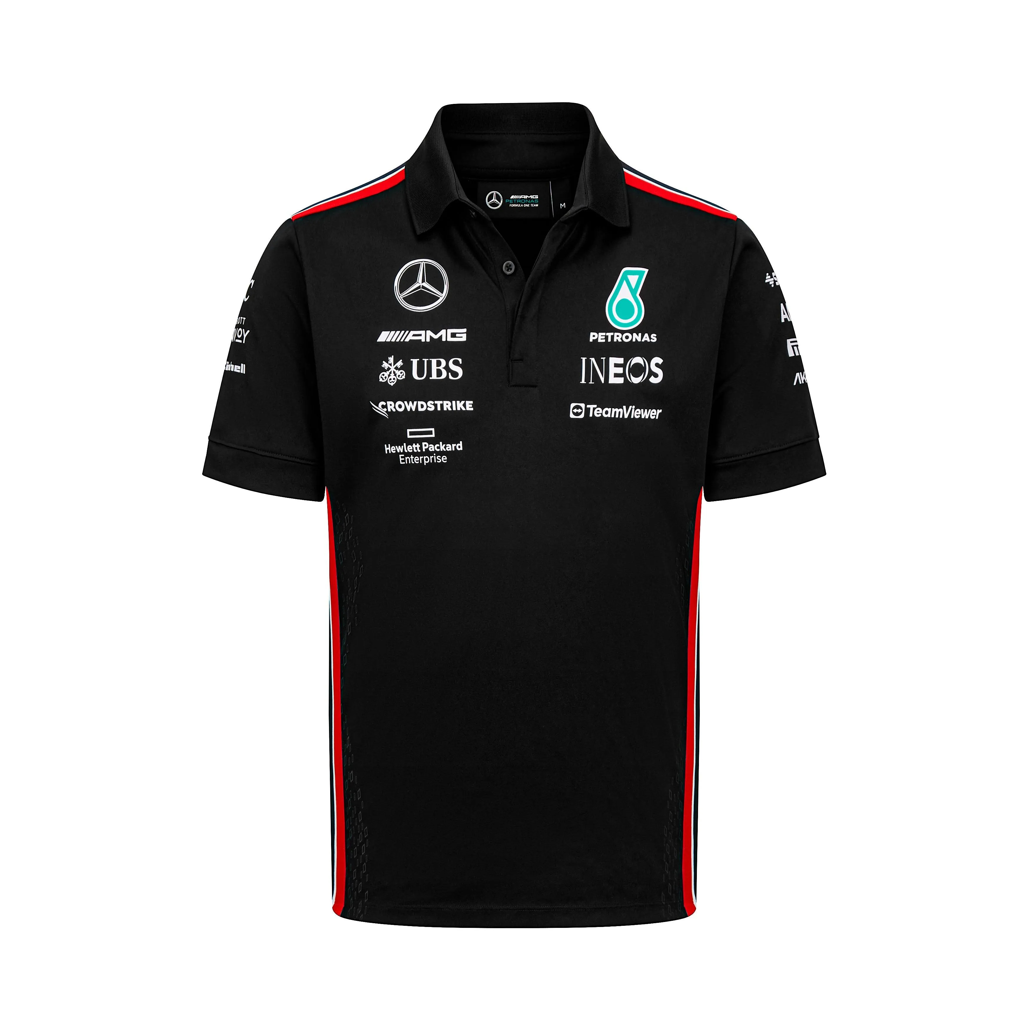 2023 Mercedes AMG-Petronas Polo Shirt (Black)