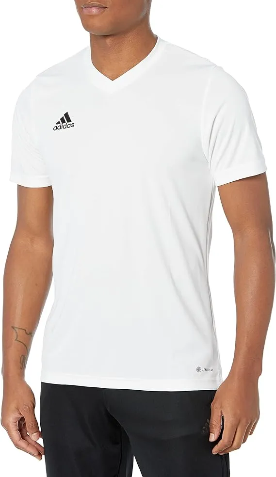 Adidas Men's Entrada 22 Jersey, White, Small