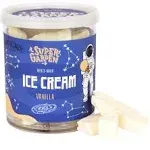 Super Garden Freeze Dried Ice Cream Vanilla | No Melting Freeze Dried Candy | Crunchy & Delicious Camping Food | Premium Quality Astronaut Ice Cream