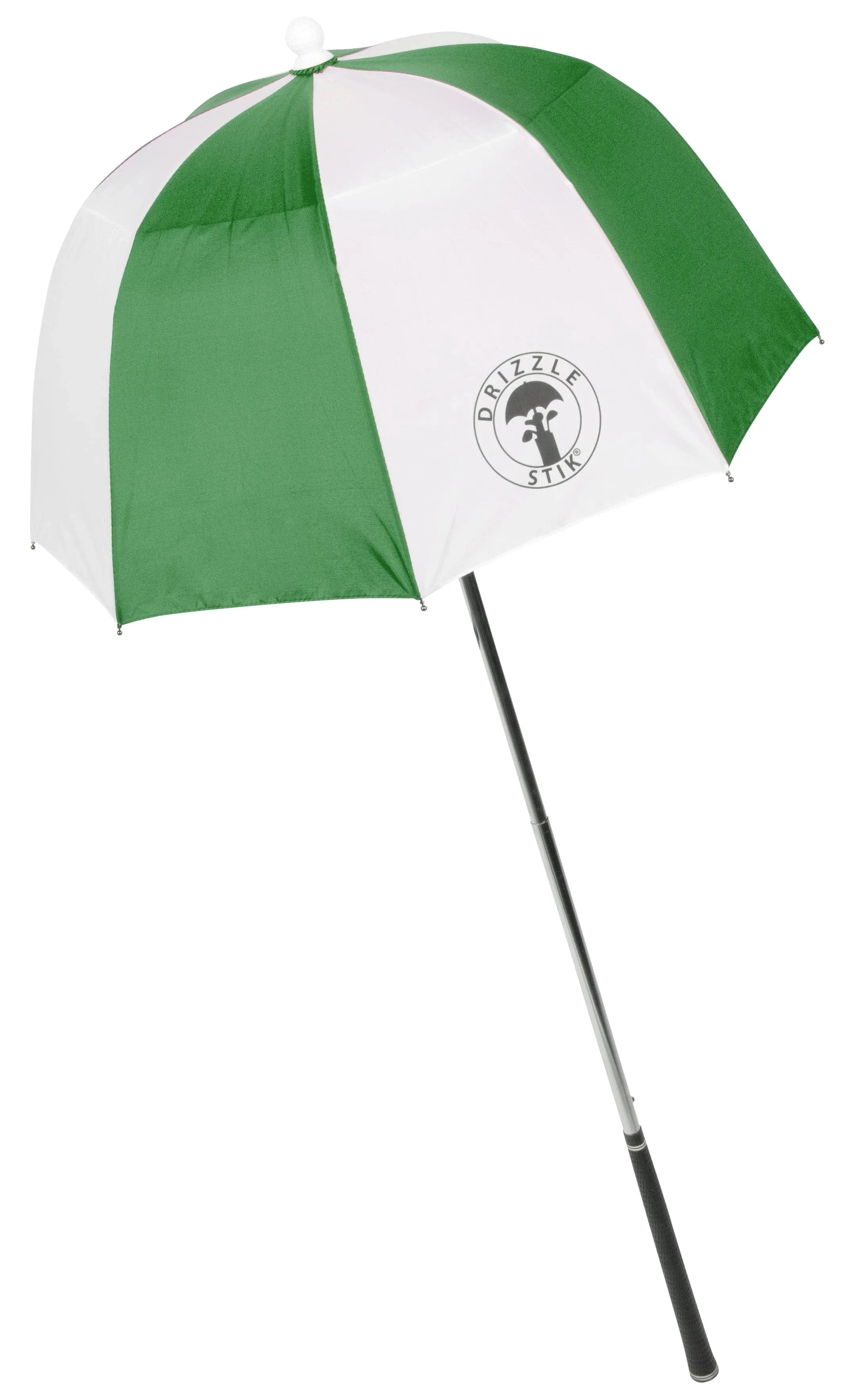 Drizzle Stik Flex Golf Umbrella, Green/White