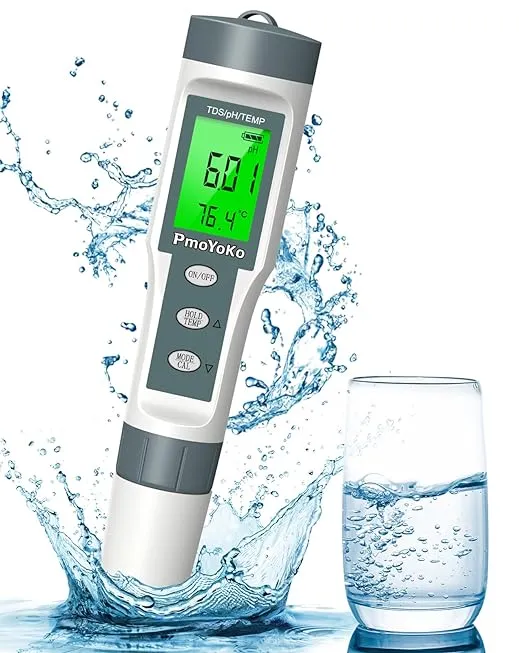 Calibrador Medidor Ph Digital Para Agua Liquidos Aquarios Piscina Laboratorio US