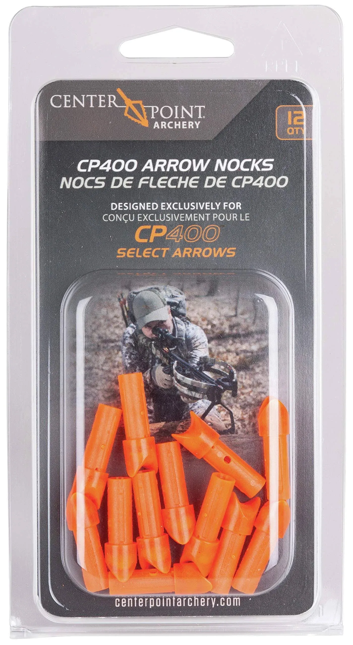 CenterPoint CP400 Arrow Nocks 12 pk. - AXCP4N12PK