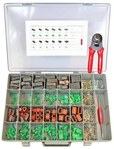 DTE-1150 -  DT Enhanced Seal 1150 Piece Pro Connector Kit w/ CP-463 Crimp Tool