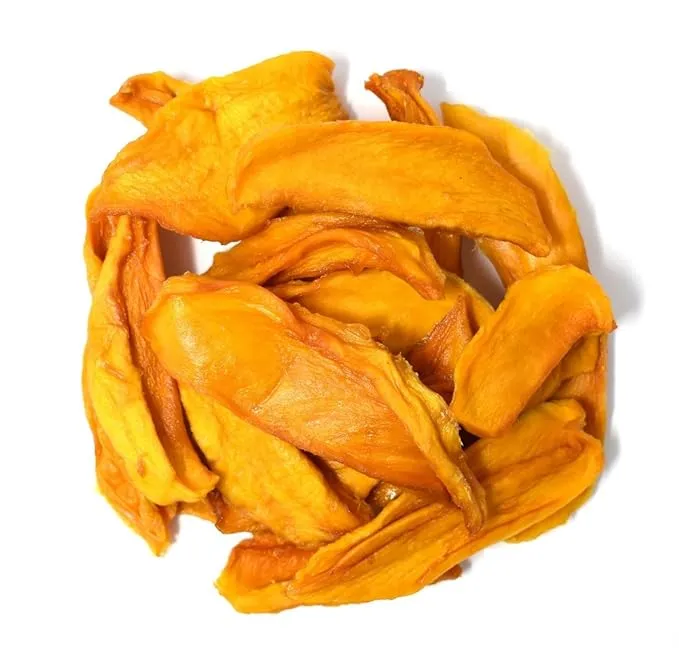 Anna and Sarah Dried Organic Mango, No Sugar Added, No Preservatives, Al-Natural, Premium Quality in Resealable bag 3 Lbs