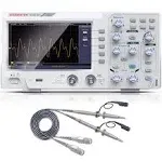 HANMATEK 110MHz BandWidth DOS1102 Digital Oscilloscope with 2 Channels and Screen 7 inch / 18 cm, tft-lcd Display, Portable Professional