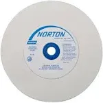 Norton Premium White Bench and Pedestal Abrasive Wheel, Type 01 Straight, Alumin