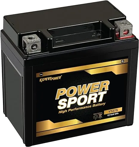 ExpertPower YTZ7S 12V 6Ah Power Sports Battery